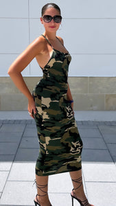 Rebel Woman Camo Maxi