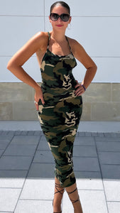 Rebel Woman Camo Maxi