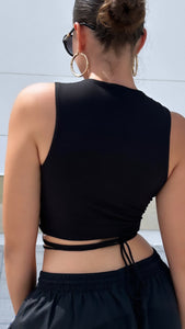 Gorgeous Naomi Top Black