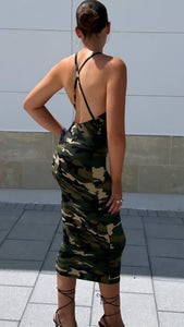 Rebel Woman Camo Maxi