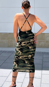 Rebel Woman Camo Maxi